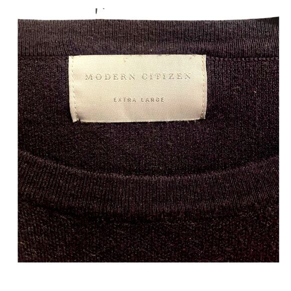 Modern Citizen 100% Cashmere Navy NARA Sweater Rare Capsule Collection womens XL - Picture 4 of 5
